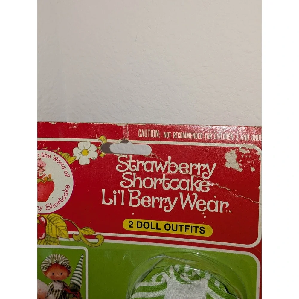 Strawberry Shortcake Li'l‎ Berry Wear Doll Outfits Vintage 1982 Kenner NIP